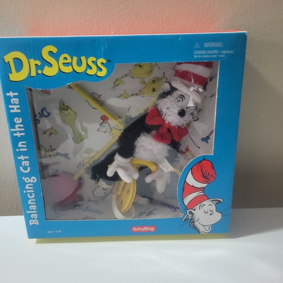 Dr Seuss balancing the Cat in the Hat New - Picture 1 of 4
